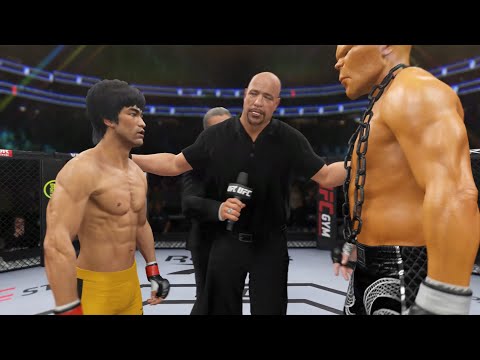 UFC 4 - Bruce Lee vs. Titan Cronus - Dragon Fights 🔥🐲