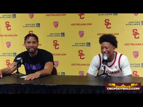 Isaiah Mobley, Boogie Ellis post-game presser after USC's 89-49 win over CSUN