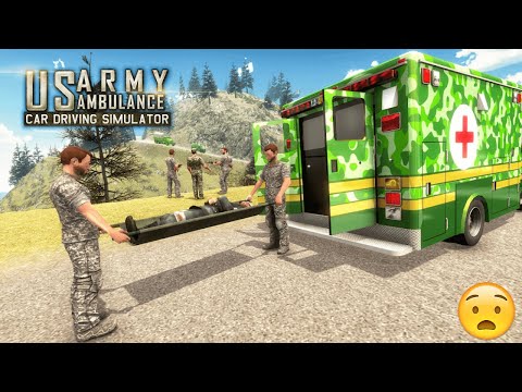 US Army Ambulance Driving - Emergency Rescue Truck Simulator - Android Gameplay