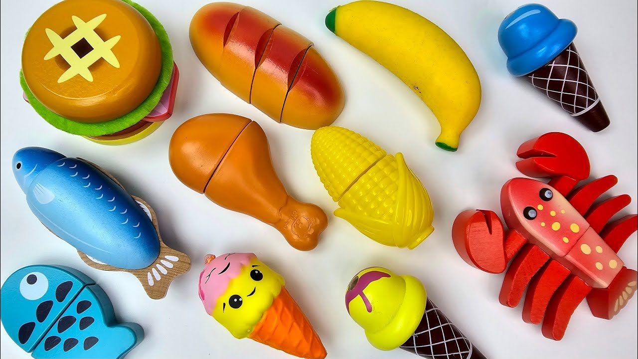 木製 ASMR Real and Plastic Pineapple 食材 野菜切り＆フルーツ切り