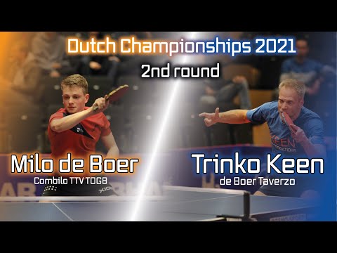 Dutch Championships 2021 - Milo de Boer vs Trinko Keen 全オランダ大会2021
