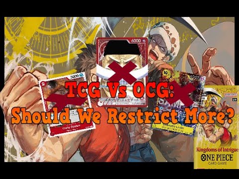 OPTCG: TCG Vs OCG Meta Restrictions