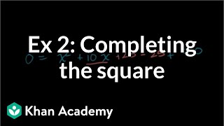 Completing the Square 2