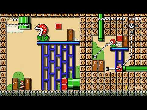 MICRO-MAPS BY KRAYON (ENGLAND) (Switch) Super Mario Maker 2 SMM2 - SSJ Vida