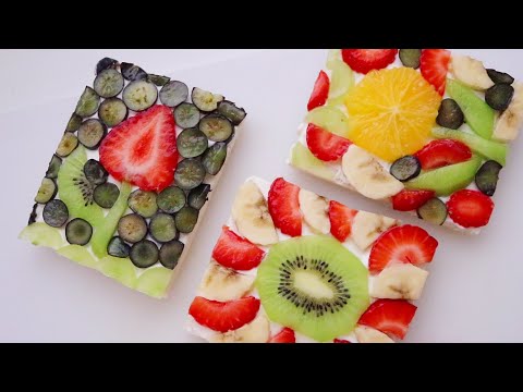 JAPANESE OPEN FRUIT SANDWICH