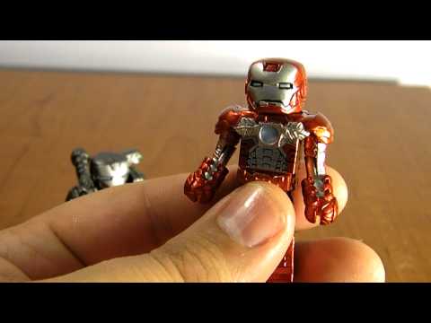 Minimates Iron Man 2 Mark V and War Machine