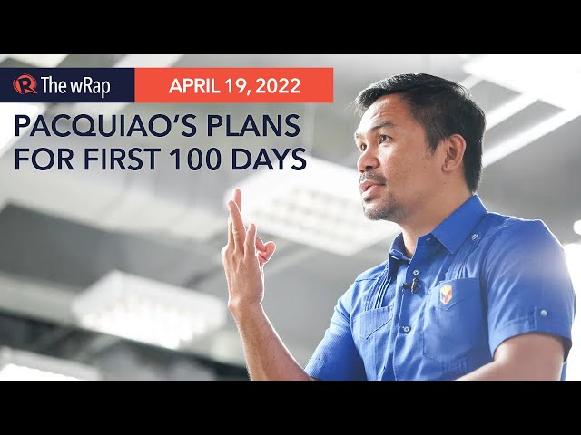 First 100 days: What would Pacquiao do?