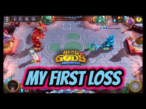 Hand Of The Gods : Smite Tactics | My First Loss