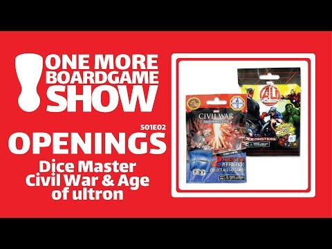 One More Board Game Show Unbox's Dice Masters Civil War