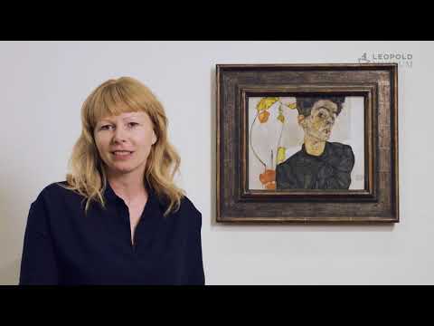 Kunstlieblinge | Selbstbildnis mit Lampionfrüchten, Egon Schiele