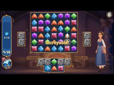 Beauty and the Beast Perfect Match Level 64 - NO BOOSTERS 👸👸👸