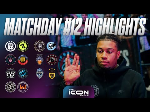 The Icon League - MATCHDAY #12 ALLE HIGHLIGHTS ⚽🔥