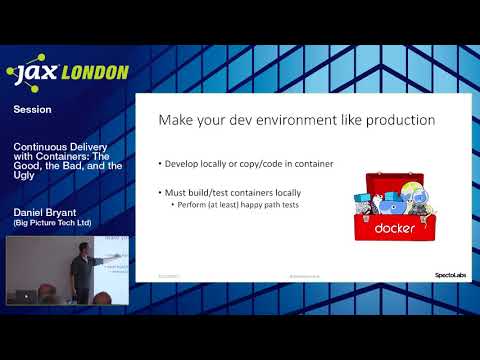 JAX London 2017 Session: Daniel Bryant - Continuous Delivery with Containers