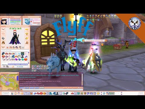 Forsaken Flyff Crackshooter Farming Herneos Dungeon Solo - Fly For Fun Gameplay (DE Privatserver #1)