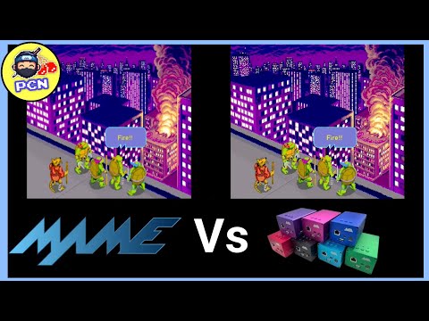 MAME Vs MiSTer FPGA | Side-By-Side | One Controller Controls Both