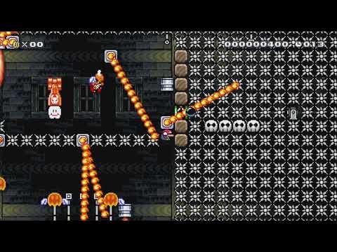いろいろギリギリ全自動　(AUTO MARIO) by クッキーアイランド - Super Mario Maker - No Commentary 1bk
