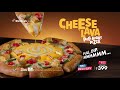 Presenting Domino S Cheese Lava Pull Apart Pizza Domino S India Kannada