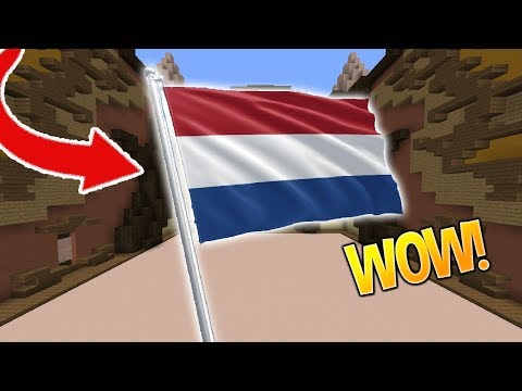 JerryVsHarry - SPEAKING DUTCH CHALLENGE! (Minecraft Build Battle)