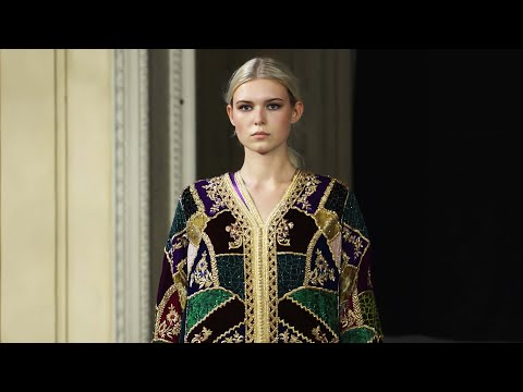 Exquisite & traditional by Calamain Couture, Milan Spring/Summer 2023 | FashionTV | FTV