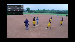 2028 Ryann Mushett Home Run To Deep Center