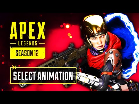*NEW* BACK IN BLACK Event Skins "INTRO SELECT ANIMATIONS" - Apex Legends Season 12