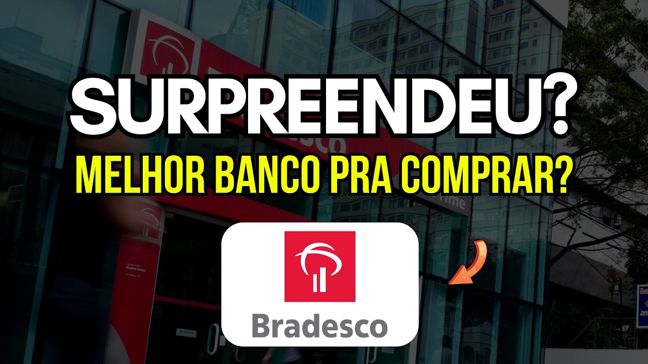 Bradesco (bbdc4) Melhor Banco pra Comprar? Resultado Sólido