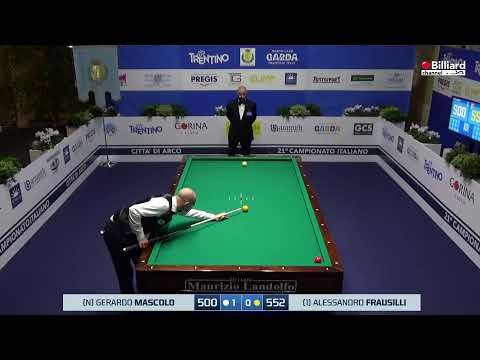 Mascolo Gerardo VS Frausilli Alessandro - 21° Campionato Italiano Città di Arco