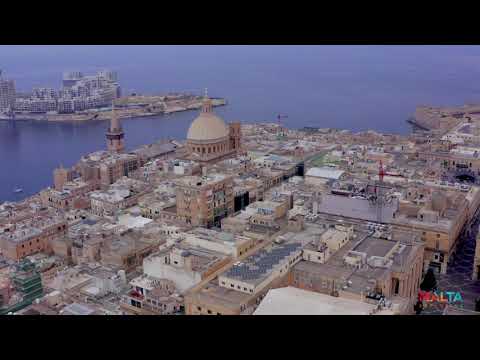 Valletta | Malta 🇲🇹2020 - One of the most BEAUTIFUL CITIES. (by DRONE 4k)😎