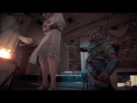 Assassin's Creed Origins playthrough pt128 - Rescue At the Shrine Doesn't Go Smoothly...