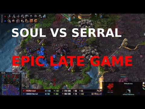 Starcraft 2 - LATE GAME BIO VS EPIC MUTAs - souL vs Serral - TvZ - [2020]