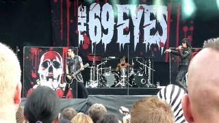 The 69 Eyes,live,M&#39;era Luna 2010.Part 4(4).Kiss Me Undead-The Chair-Dead Girls Are Easy