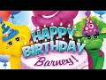 Happy Birthday Barney 2014