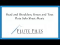 Head And Shoulders Knees And Toes Flute Solo