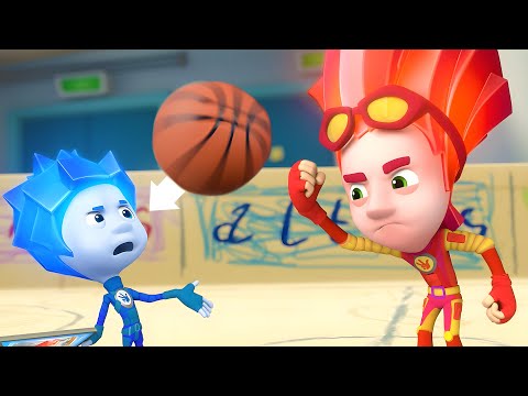 Look out NOLIK! 🏀 | The Fixies - Kingdom Kids Zone, Little Learners - The Fixies