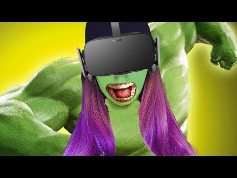 Becoming THE HULK in Virtual Reality! | MARVEL Powers United VR