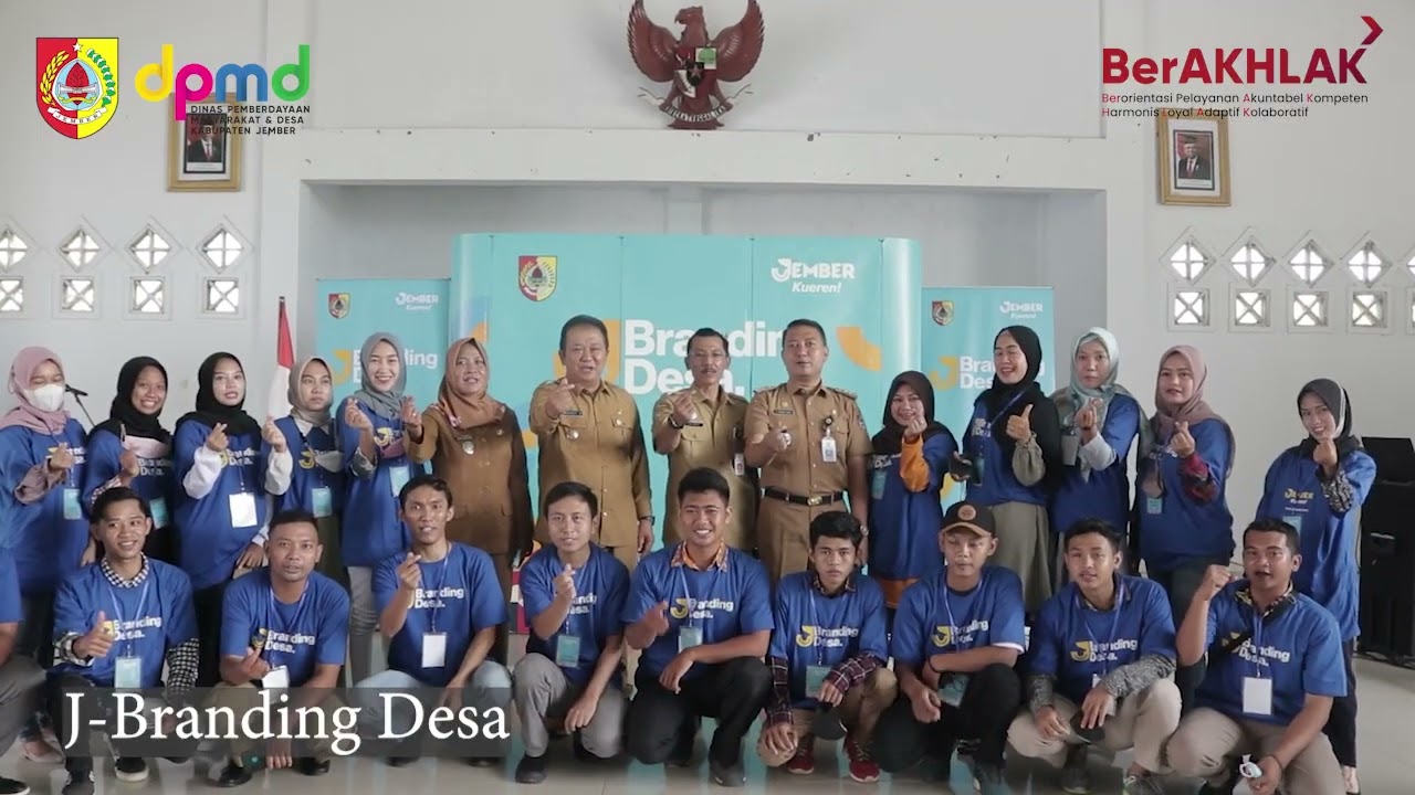 ASN BERAKHLAK DINAS PEMBERDAYAAN MASYARAKAT DAN DESA (DPMD) KAB. JEMBER