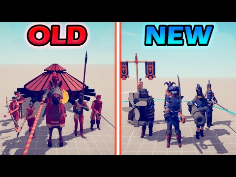 OLD RENAISSANCE TEAM vs NEW RENAISSANCE TEAM  - Totally Accurate Battle Simulator | TABS