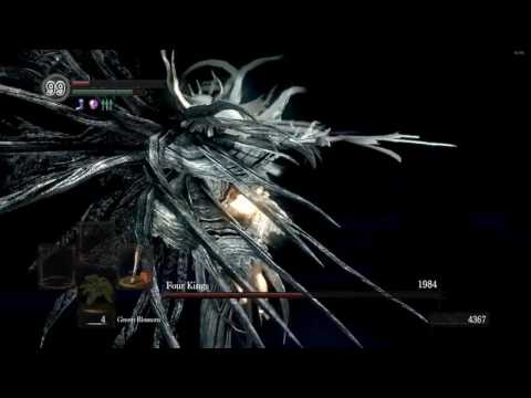 Dark Souls - NG+7 Four Kings (SL1, naked, no pyromancy, no blocking, no taking damage)