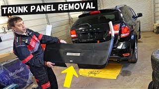 DODGE JOURNEY TRUNK HATCH PANEL REMOVAL REPLACEMENT | FIAT FREEMONT
