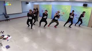 Choreography practice of “My Turn” — Boys, black team [The Unit, 더 유닛]