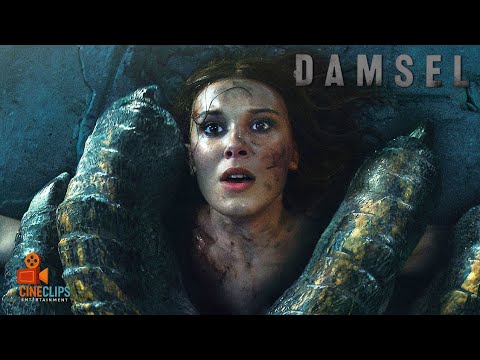 Elodie vs The Dragon | Epic Battle Scene – Damsel (2024)