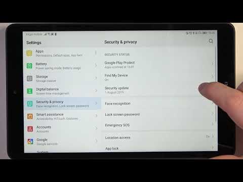 Does the Huawei MediaPad M5 lite Have a Fingerprint Scanner? Can I Unlock System by Finger Scanning?