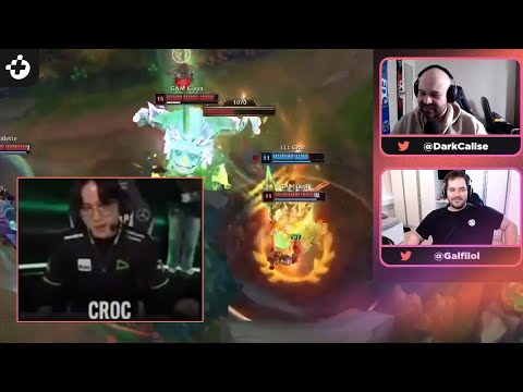 REAÇÕES DOS STREAMERS VENDO O JARVAN DO LOUD CROC NO WORLDS 2023