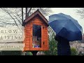 Silent Vlog | A Relaxing Day in the Spring Rain - Banana Bread Baking | Relaxing Video | Slow Living