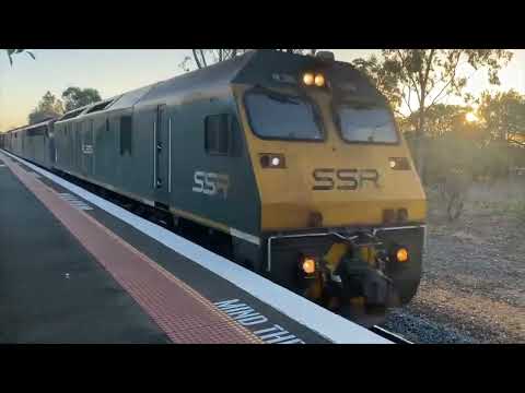 SSR Grain train with RL306 S311 GM27 CLF2 on  6MC4