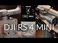 DJI RS 4 Mini | Lightweight and Compact with Intelligent Tracking and Auto Locks