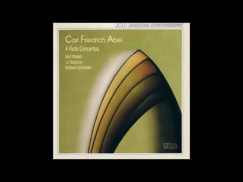 CARL F. ABEL - FLUTE CONCERTO IN E MINOR