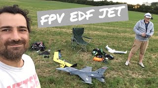 F16 maiden and spec wing with SUPAFLI FPV
