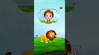 Wheels on the Bus - Kenya Safari #Shorts #ChuChuTV #NurseryRhymes #WheelsontheBus #ChuChuTV100M