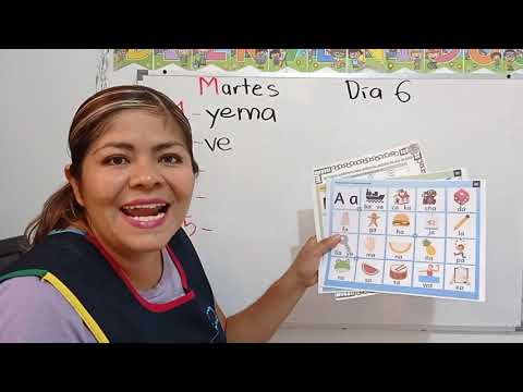 Día 6 método de los 20 días lectoesctitura.